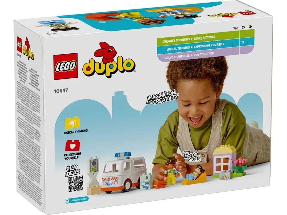 Конструктор Lego Duplo Швидка допомога та водій 19дет 10447 фото 8 Конструктор Lego Duplo Швидка допомога та водій 19дет 10447 фото 8
