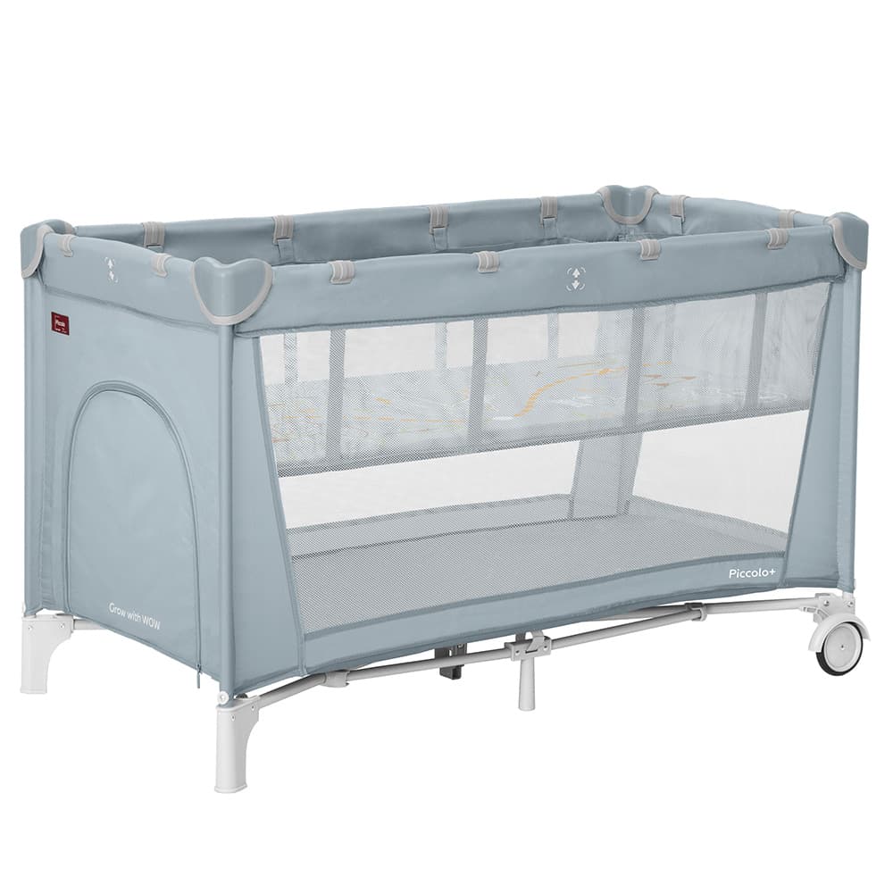 Манеж-ліжко Carrello Piccolo+ CRL-18102 Ash Grey