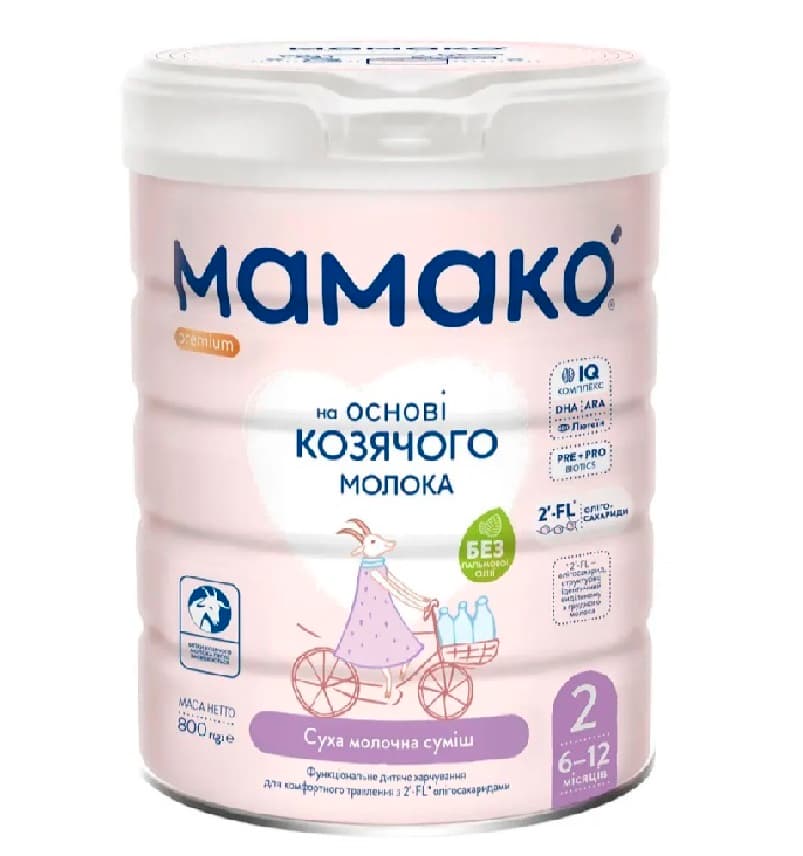 Суміш Mamako Premium 2 800г 1105315