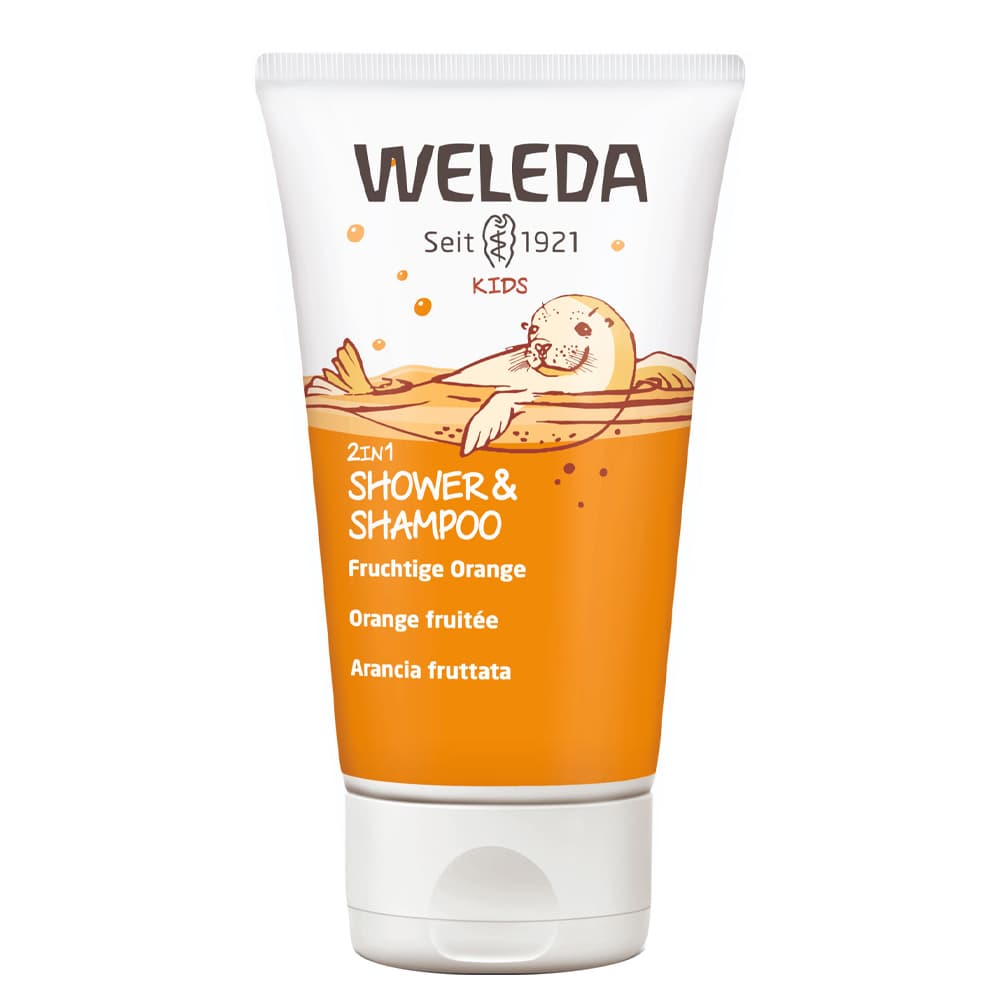 Шампунь-гель 2в1 Апельсин Weleda 150мл 007511CH
