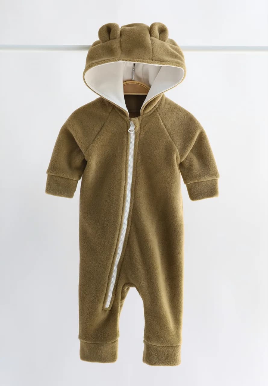 Комбінезон для новонароджених "Bear" Magbaby 120622 -оливковий фото 2