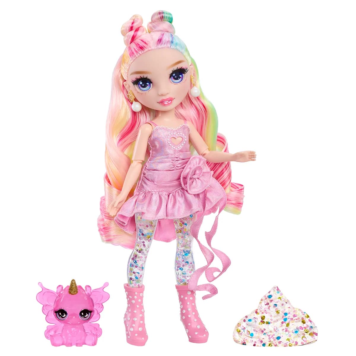 Ігровий набір з лялькою Rainbow High Rainbow Shimmers Белла 122401 фото 2