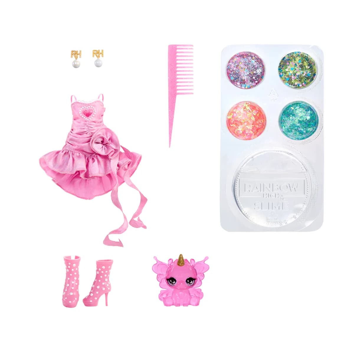 Ігровий набір з лялькою Rainbow High Rainbow Shimmers Белла 122401 фото 3
