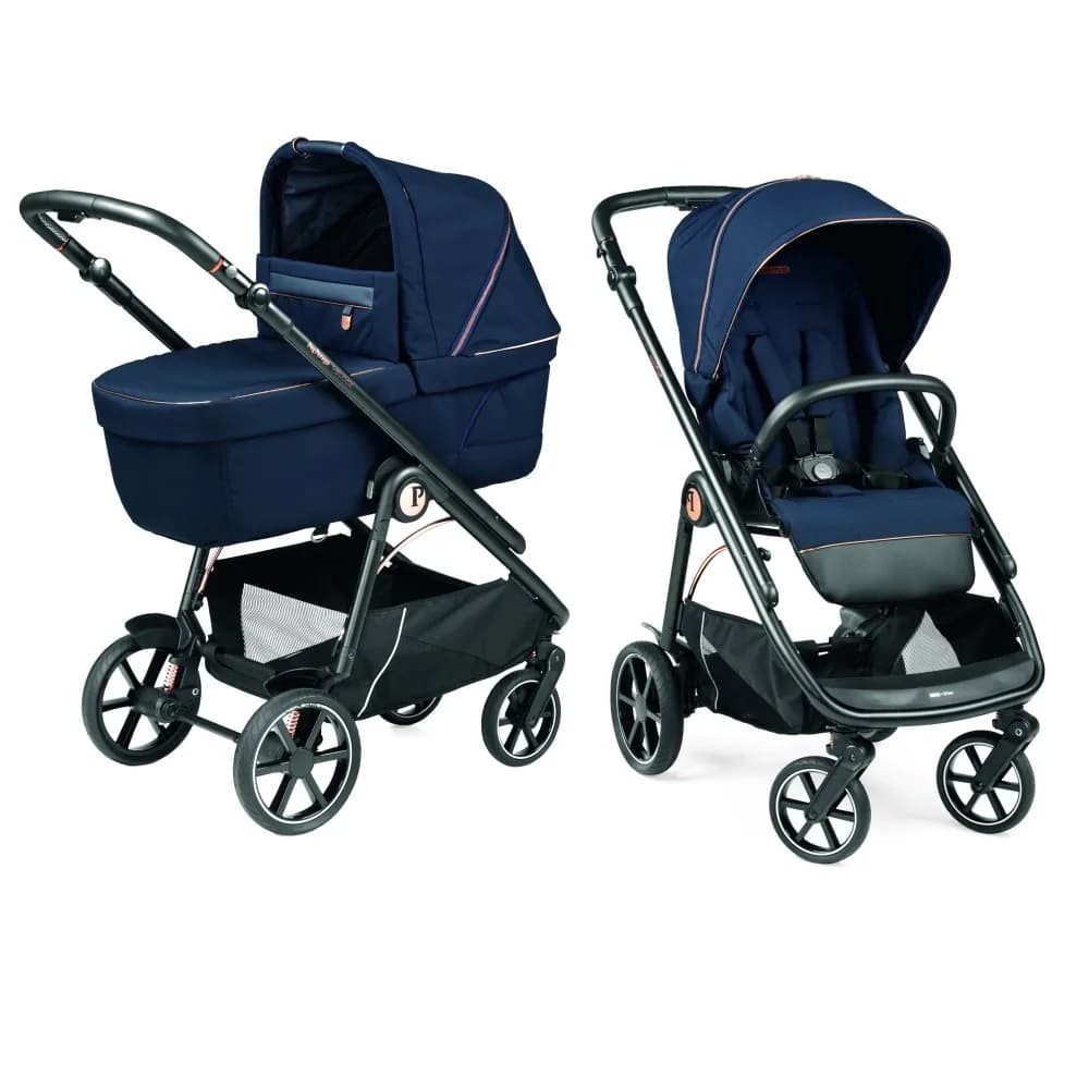 Коляска універсальна 2в1 Peg-Perego Veloce Blue Shine PACK-VEL2100000017 фото 2