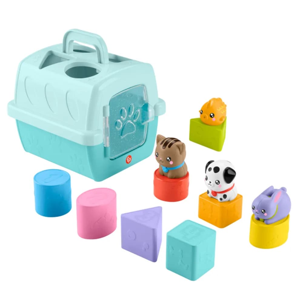 Сортер Fisher-price Переноска з тваринками HTW93 фото 3 Сортер Fisher-price Переноска з тваринками HTW93 фото 3
