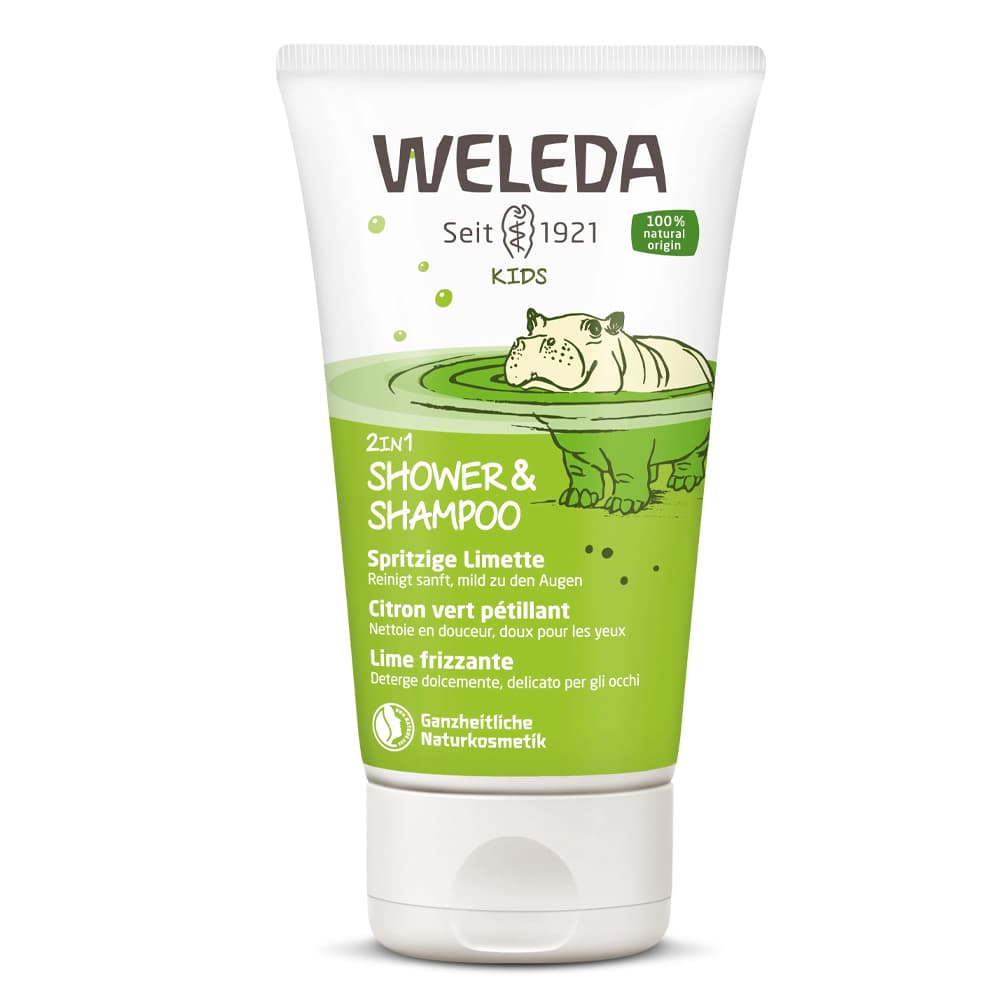 Шампунь-гель 2в1 Лайм Weleda 150мл 007510CH