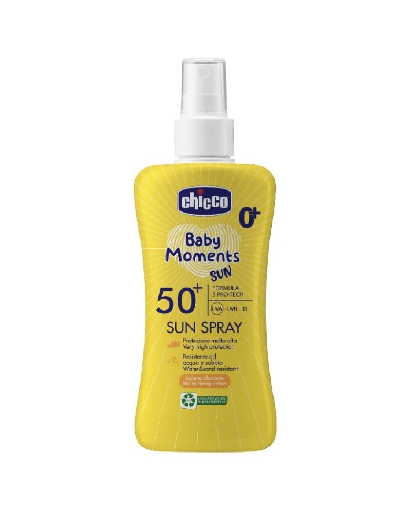 Спрей сонцезахисний Chicco 50 SPF 150мл 12726.00