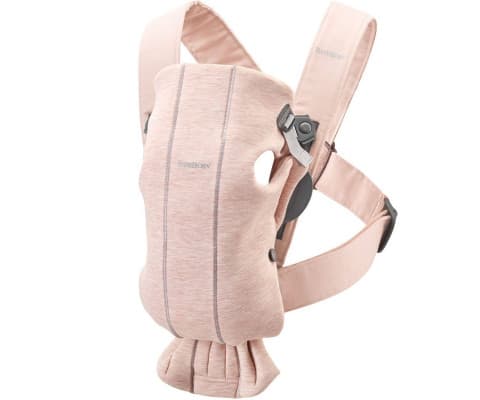 Рюкзак-кенгуру BabyBjorn Mini 3D Jersey 0777 Light Pink