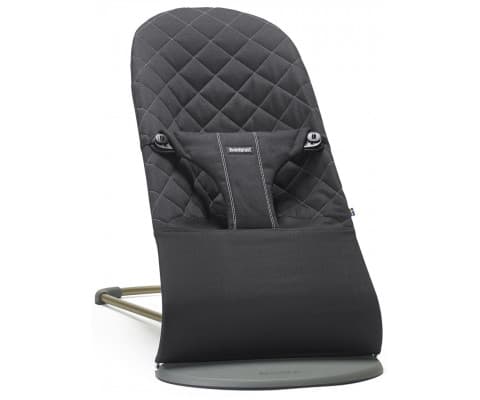 Шезлонг BabyBjorn Bouncer Bliss Woven 61164 Black