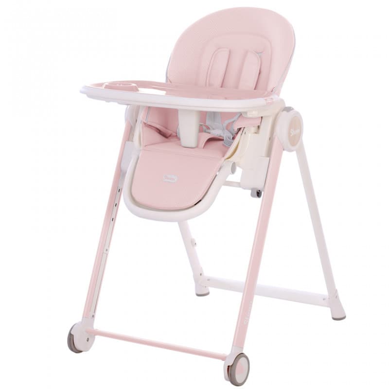 Стілець для годування Shom Chester 2.0 Soft Pink 08118