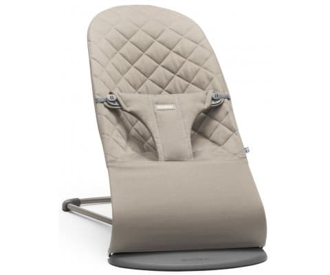 Шезлонг BabyBjorn Bouncer Bliss Woven 2178 Sand Gray