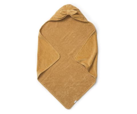 Дитячий рушник з кутиком Elodie Details Gold Bow 80х80 см 06196