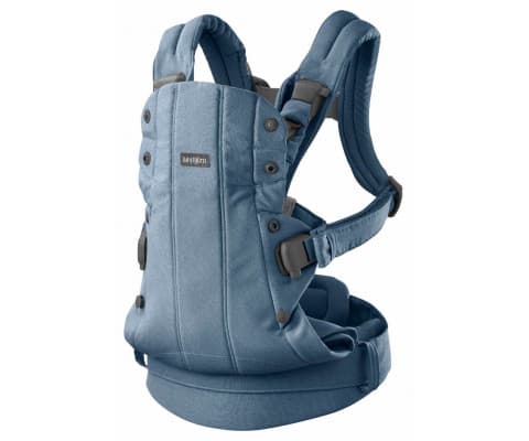 Рюкзак-кенгуру BabyBjorn Harmony Woven Navy Blue 80338