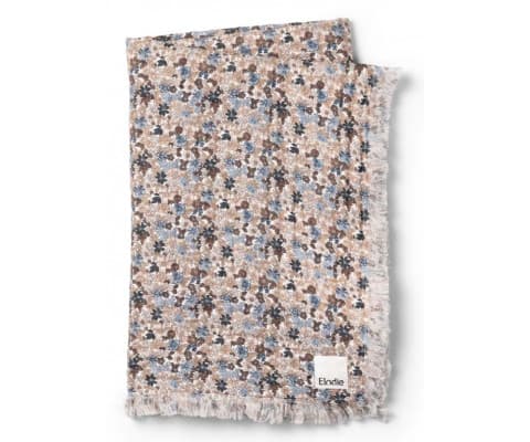 Плед Elodie Details Soft Cotton Blue Garden 75х100 см 20734