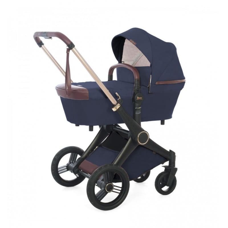 Коляска універсальна 2в1 Shom Roberto Verino Elegance 0320 Navy Blue
