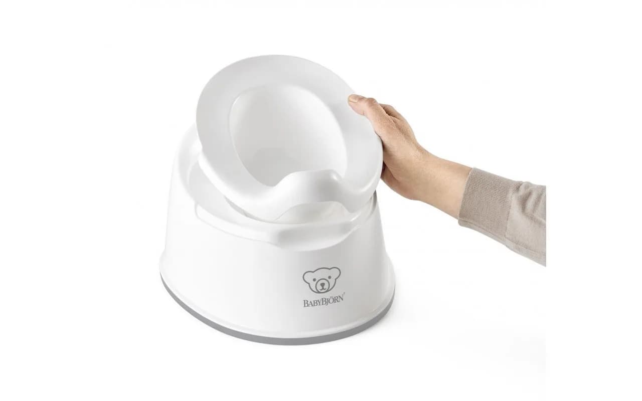 Горщик BabyBjorn Smart Potty 2215 White фото 2