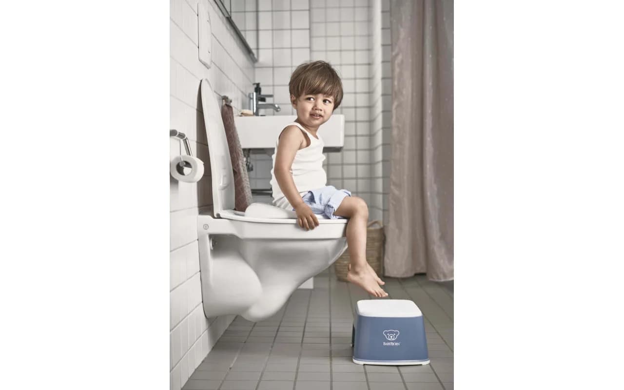 Підставка для ніг BabyBjorn Step Stool 2694 Powder Blue/White фото 2