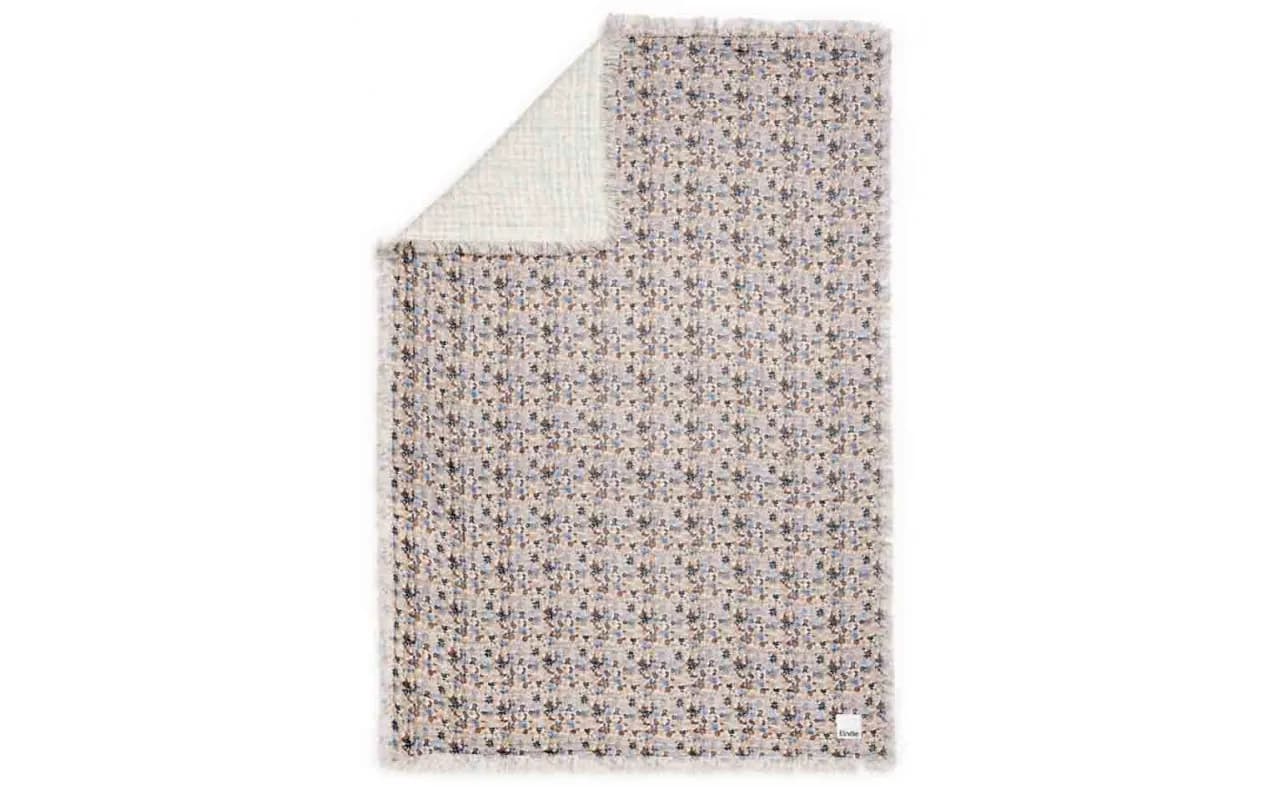 Плед Elodie Details Soft Cotton Blue Garden 75х100 см 20734 фото 2
