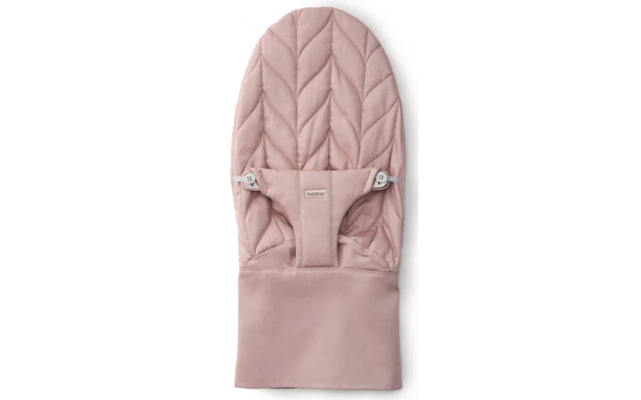 Змінний текстиль для шезлонга BabyBjorn Bouncer Woven Petal Quilt 3220 Dusty Pink фото 2 Змінний текстиль для шезлонга BabyBjorn Bouncer Woven Petal Quilt 3220 Dusty Pink фото 2