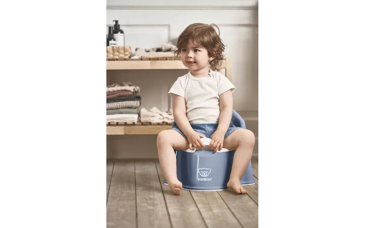 Горщик BabyBjorn Potty Chair 2693 Blue фото 2 Горщик BabyBjorn Potty Chair 2693 Blue фото 2