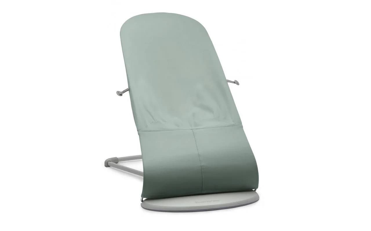 Шезлонг BabyBjorn Bouncer Balance Soft Woven/Jersey 2704 Green фото 2