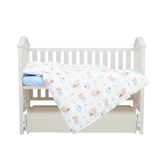 Змінний комплект Twins Satin Limited Bear & Fox 4од 3026-TSL-36