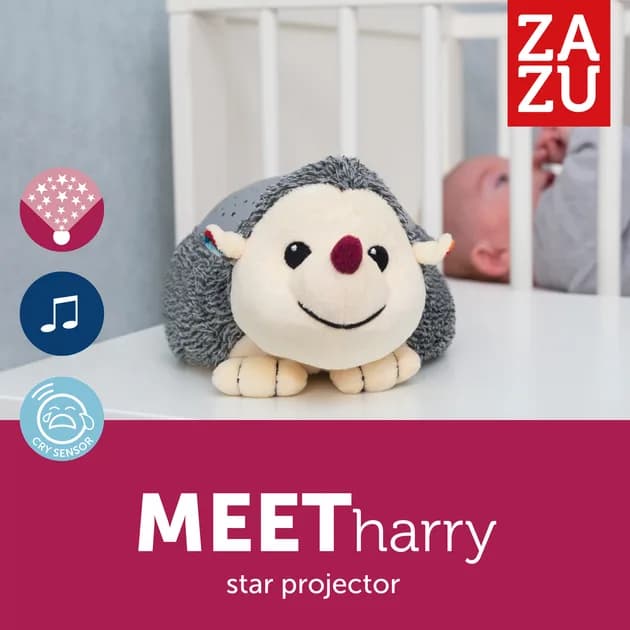 Нічник-проектор Zazu Їжачок Гаррі ZA-HARRY-01 фото 2