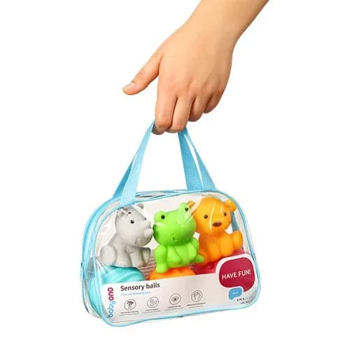 М'ячі сенсорні розвиваючі BabyOno 6шт 1530 фото 2 М'ячі сенсорні розвиваючі BabyOno 6шт 1530 фото 2