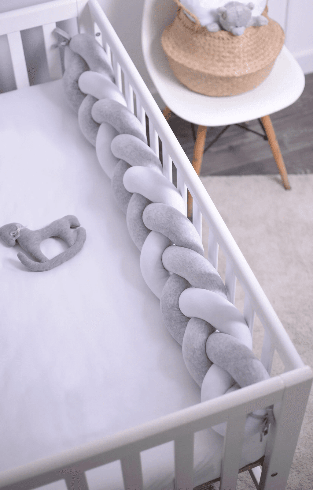 Бампер-коса Верес Light Grey Melange 154.02.19