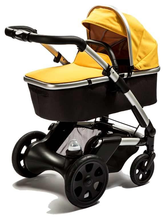 Коляска універсальна 2в1 HeeTee MAYFAIR Black/Mustard MF1.N.2P.BMT