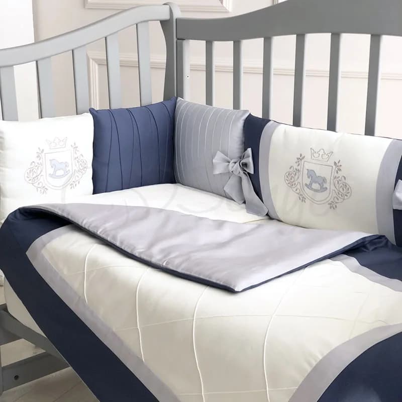 Постільний комплект Маленька Соня Royal 6од 260183 Blue фото 3