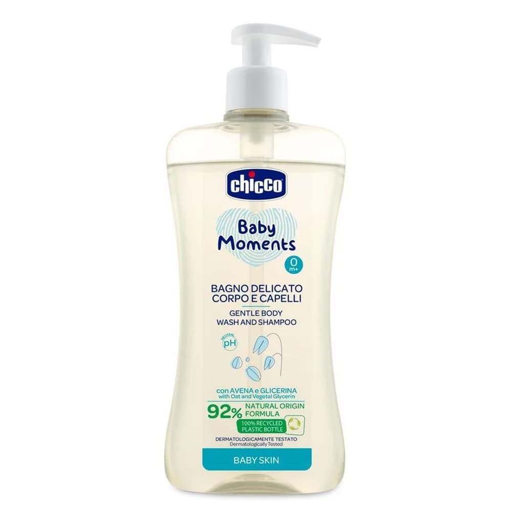 Гель-шампунь Chicco Baby Moments 500мл 10594.00