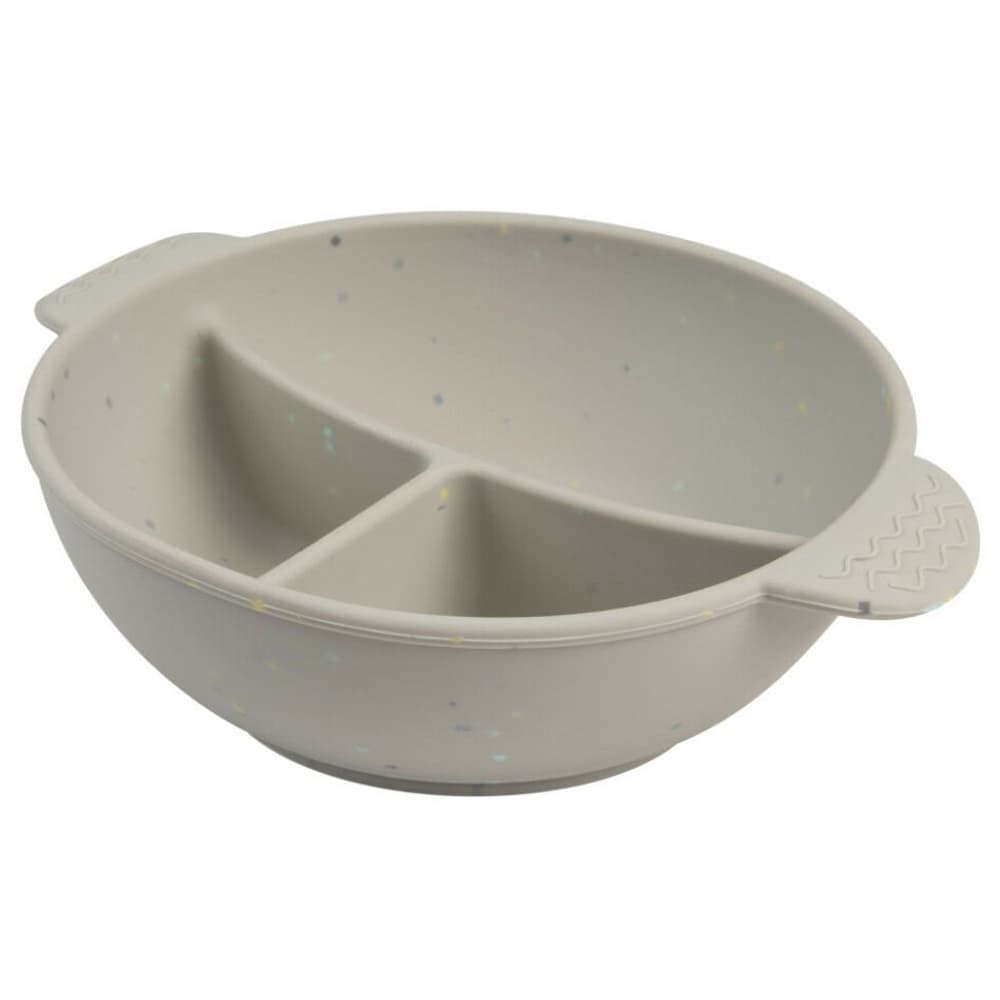 Тарілка силіконова з присоском Canpol 51/403_grey