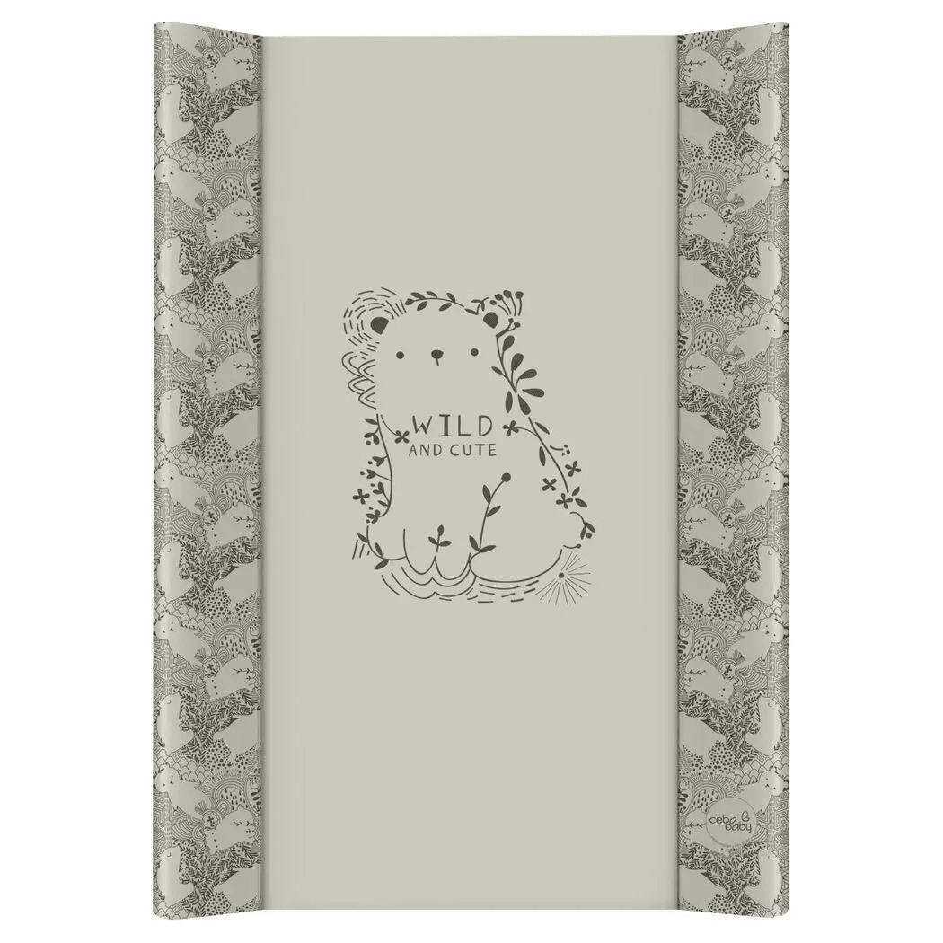 Пеленатор м'який Ceba Soft profiled changing mat short 50x70 cm W-102-000-723 681573 basic wild