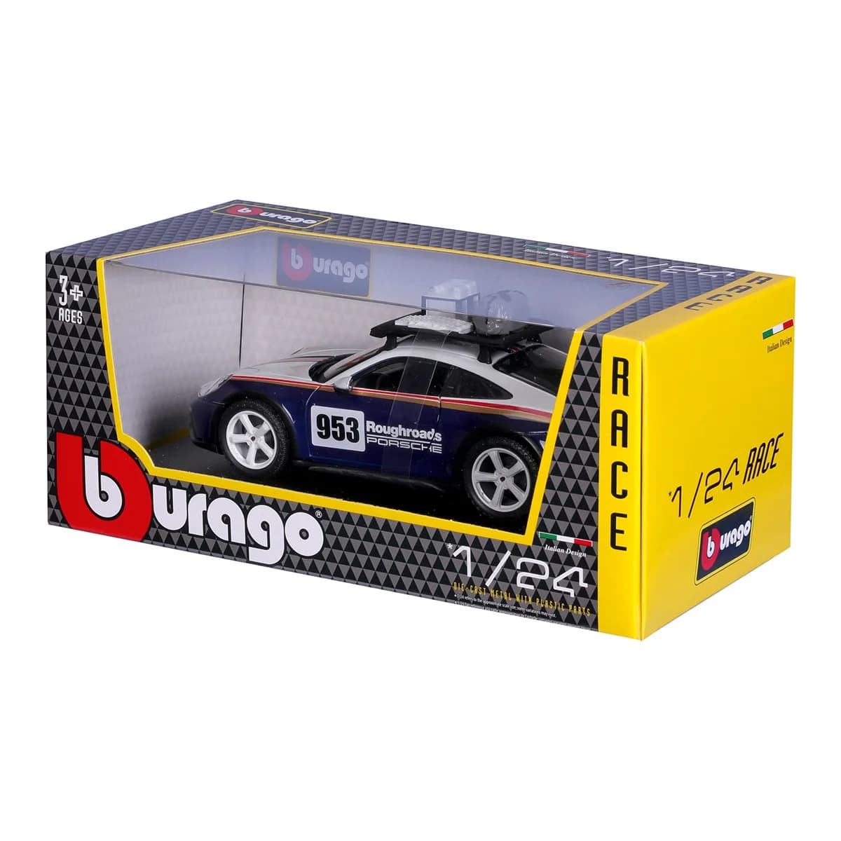 Автомодель Bburago Porsche 911 Dakar 1:24 18-28029 фото 2
