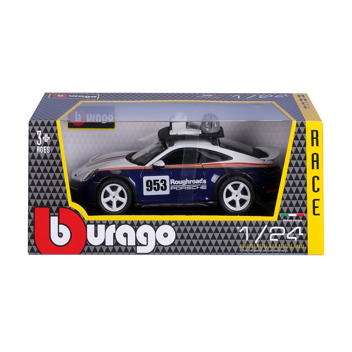 Автомодель Bburago Porsche 911 Dakar 1:24 18-28029