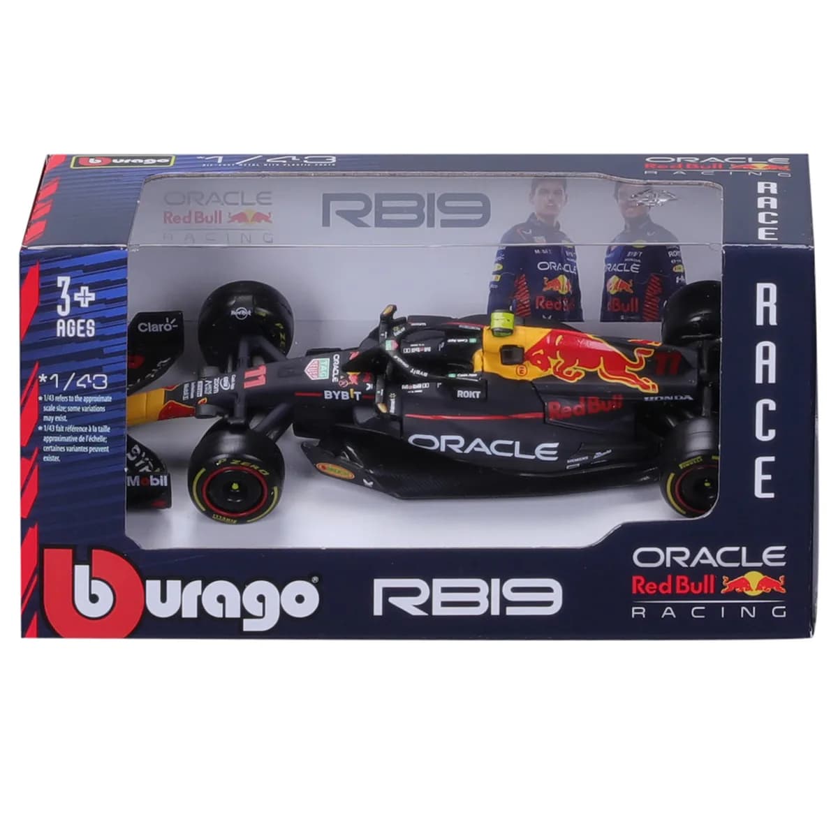 Автомодель Bburago Red Bull Racing RB19 1:43 18-38082 фото 4
