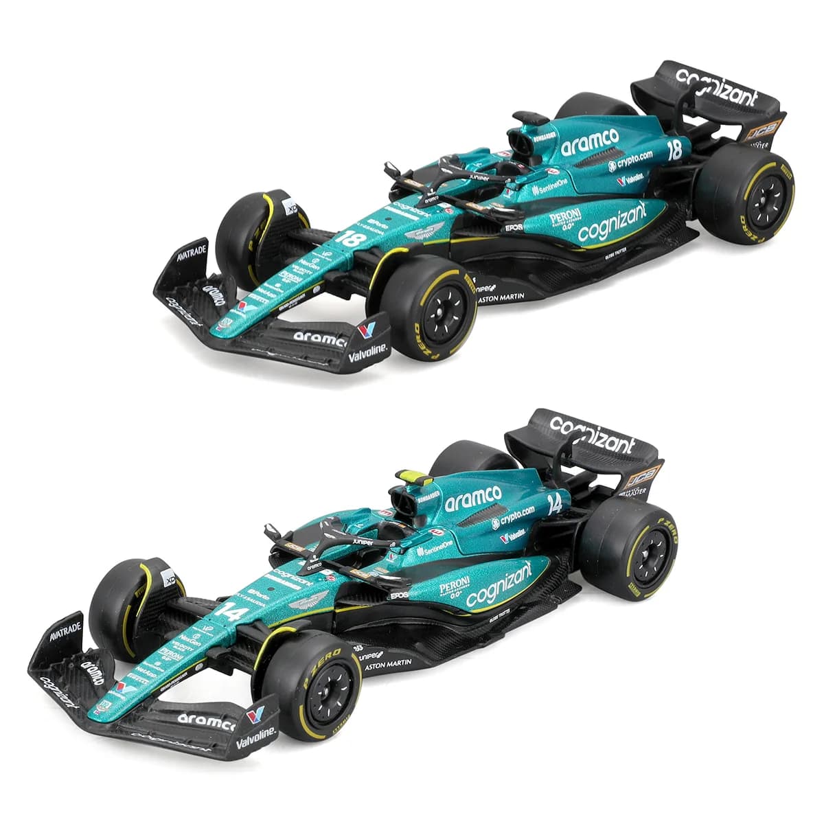 Автомодель Bburago Aston Martin AMR23 1:43 18-38090 фото 10