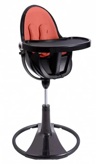 Стільчик для годування Bloom Fresco Noir + набiр вкладишiв Bloom Fresco persimmon red E10535-BB-E10516-PRL фото 3