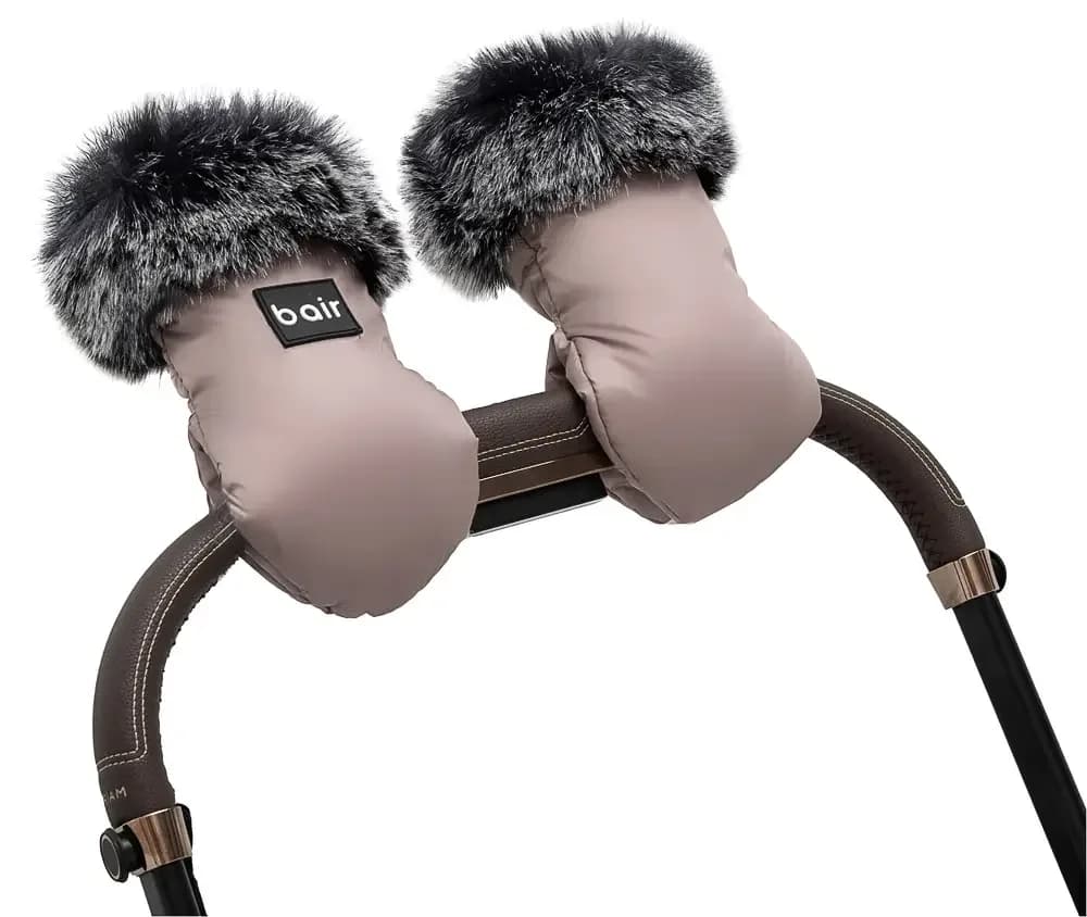 Рукавиці на коляску Bair Northmuff 680676 hot cappuccino фото 2