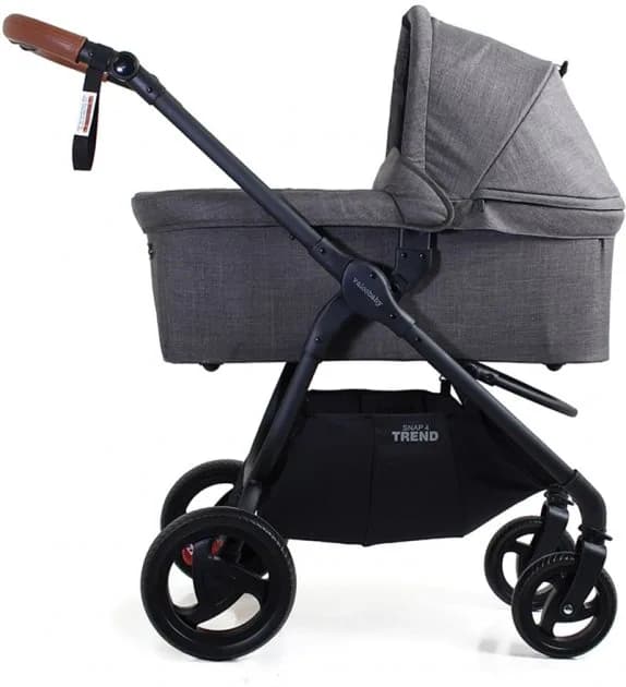 Люлька Valco baby External Bassinet для Snap Trend, Snap Ultra Trend / Grey Marle 9826 фото 3