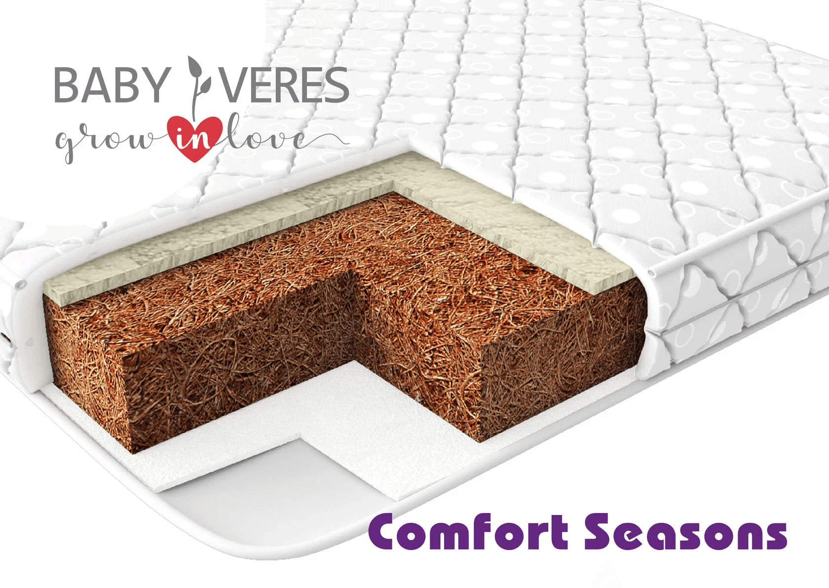 Матрац Верес Comfort Seasons 120х60х7 см 51.3.01