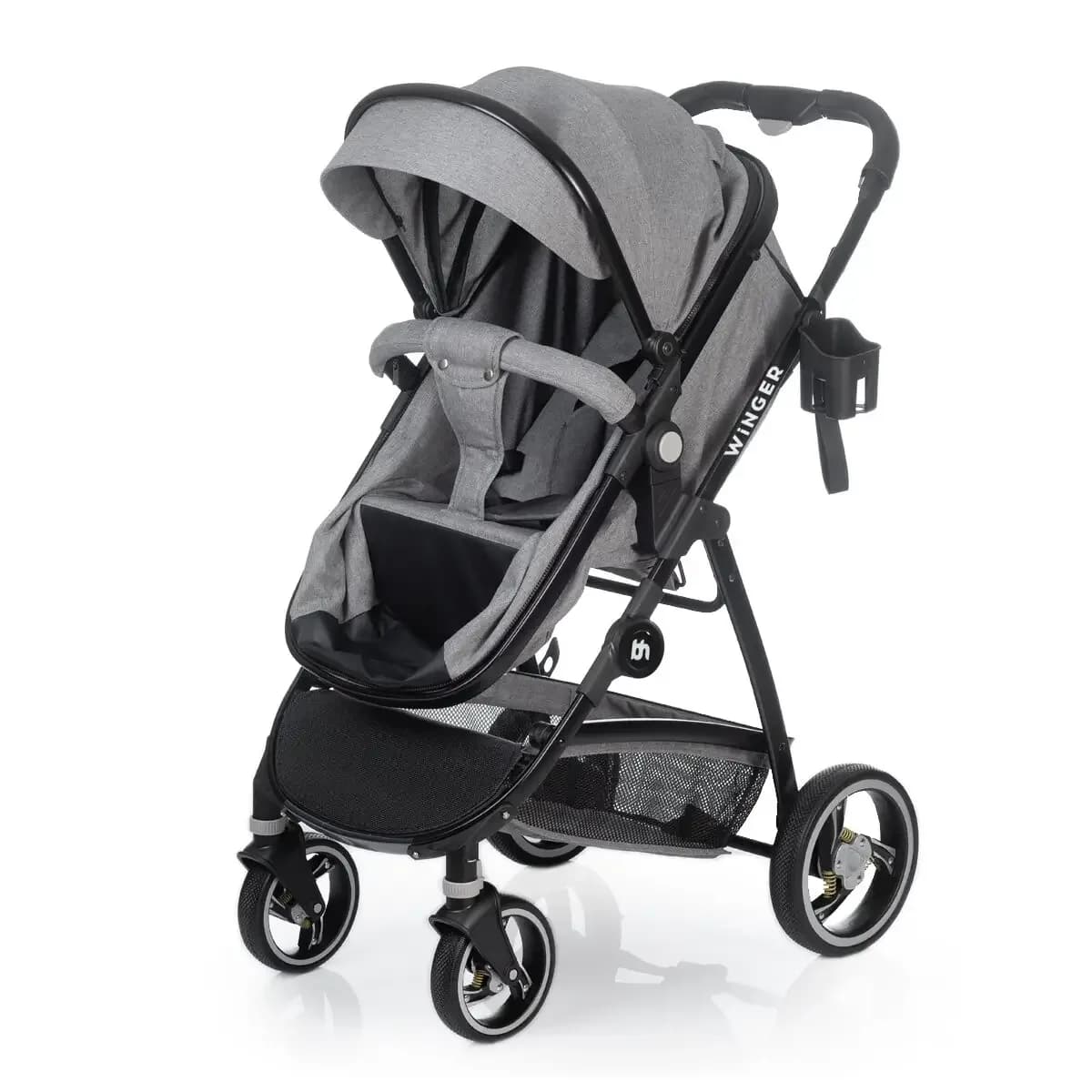 Коляска-трансформер BABYHIT Winger Light Grey 73556 фото 3