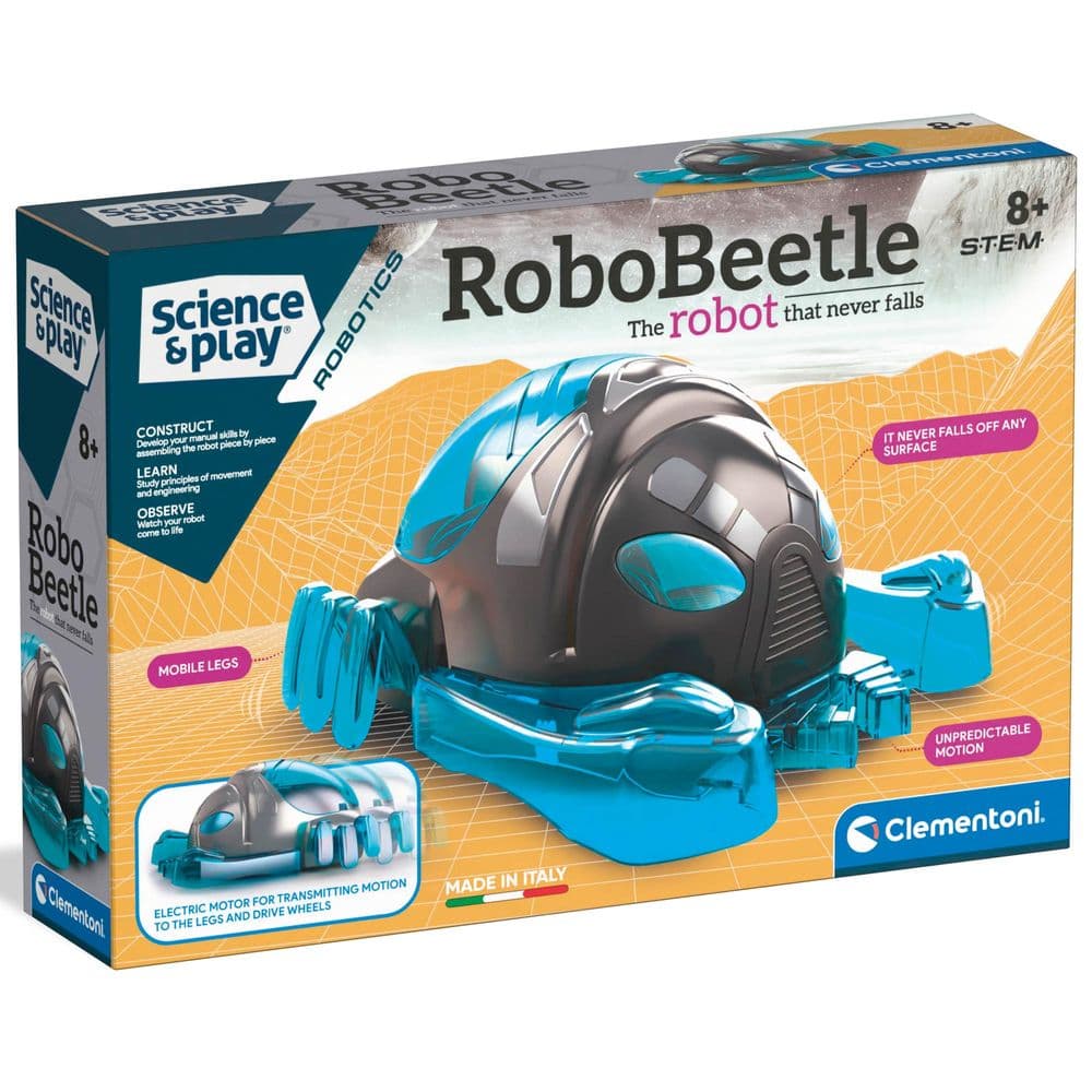Конструктор Clementoni Робот RoboBeetle 12дет 75066