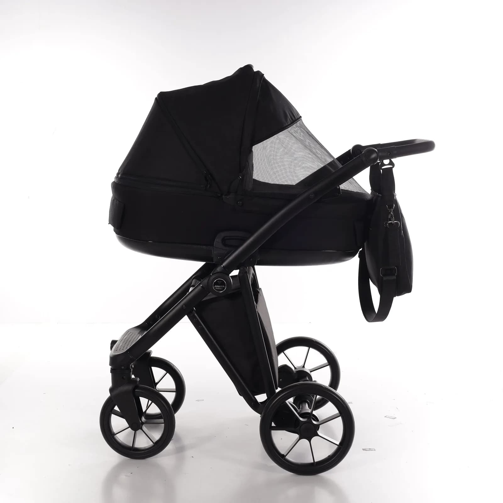 Коляска універсальна 2в1 Junama Smart JS-BK-04 Black 04 фото 2