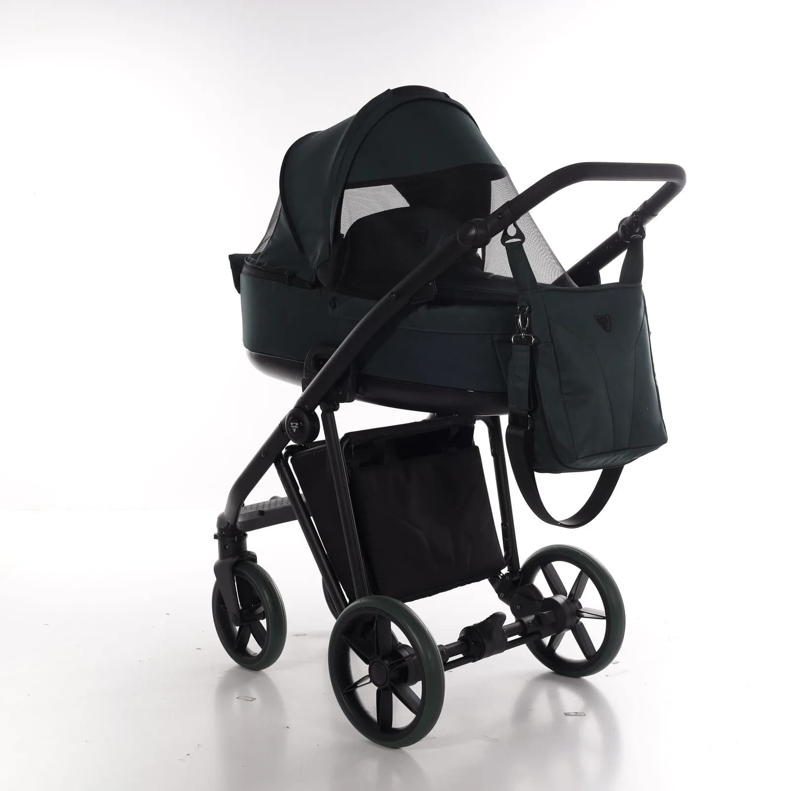 Коляска універсальна 2в1 Junama Smart JS-GN-03 Green 03 фото 4
