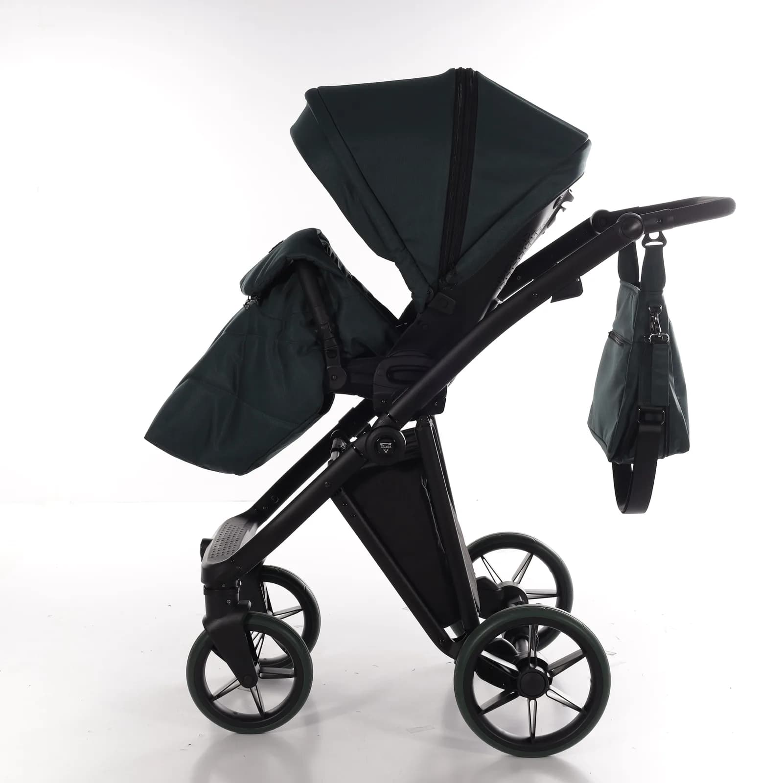 Коляска універсальна 2в1 Junama Smart JS-GN-03 Green 03 фото 3