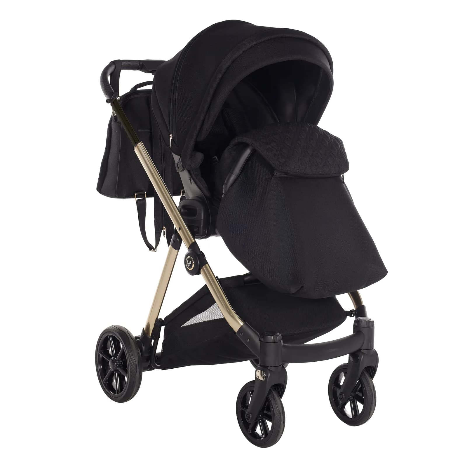 Коляска універсальна 2в1 Junama Space V3 04 Black J-SpV3-03 фото 3
