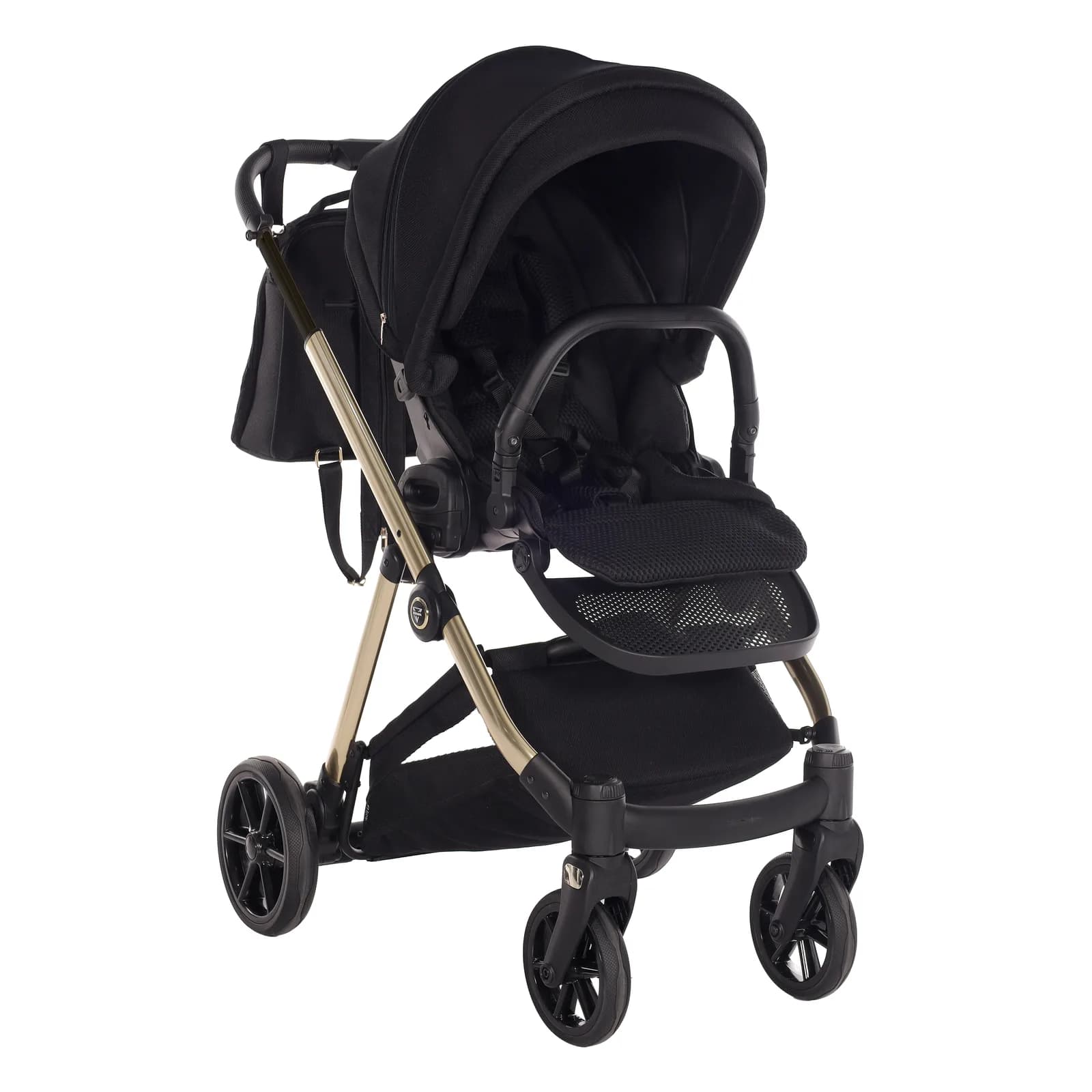 Коляска універсальна 2в1 Junama Space V3 04 Black J-SpV3-03 фото 2