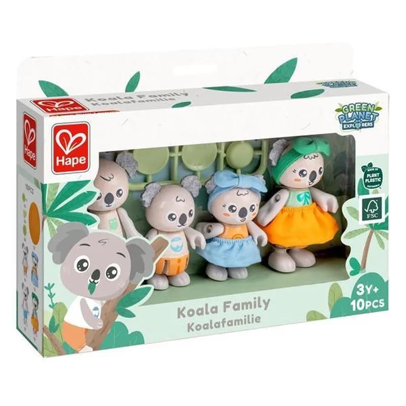 Набір дерев`яний Hape Сім'я коал E3528 фото 2
